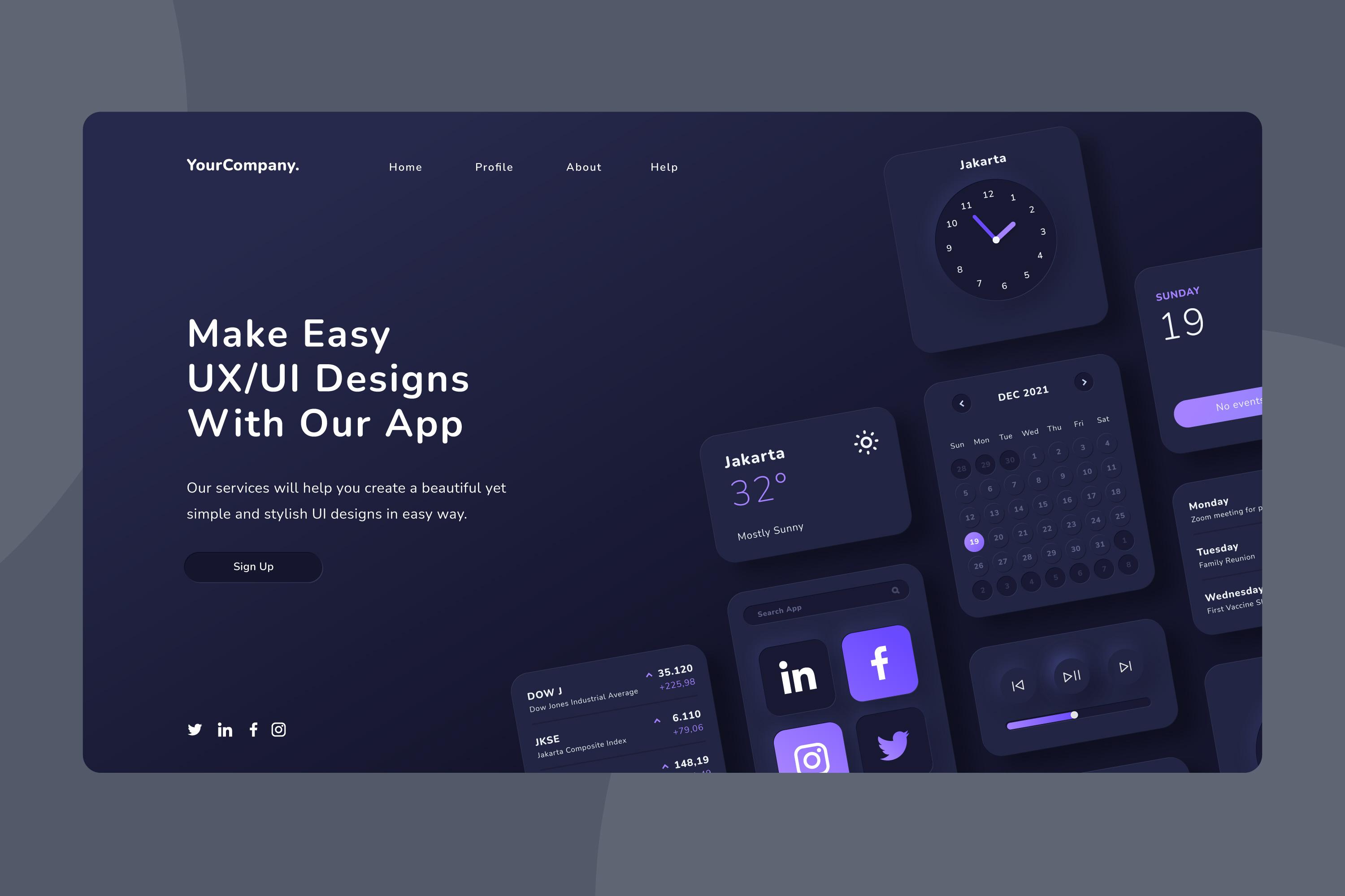 Portfolio UI